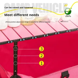 Chariot pliant en plastique compact et très demandé, facile à utiliser pour le camping, les pique-niques et les vendeurs ambulants - Product Image 3
