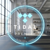 Tidal Hifi Plus, 1 an, compte musical premium, abonnement de 12 mois