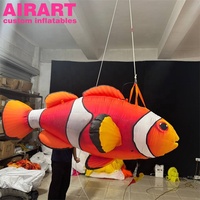 Décoration gonflable de poisson Clownfish gonflable Offre Spéciale