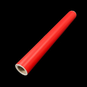 不干胶荧光绿色黄色橙色80微米地块乙烯基工厂供应pvc膜彩色乙烯基荧光切割乙烯基 - Product Image 5