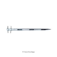 Sonde d'échantillonnage de grains Ogawa ACA5015 de haute qualité, disponible en version OEM industrielle, en alliage d'aluminium, 150 cm, double tube, pour riz, maïs et semences