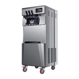 Fully Automatic Stainless Steel Cone Ice Cream Machine Countertop Commercial Soft Ice Cream Machine Commercial Ice Cream Machine - Product Image 1