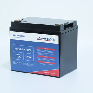 CBAK 12.8V 20-300Ah LiFePO4リチウム鉄電池モジュール 2000サイクル IP56 交換式バッテリーパック -20～60℃ 最大負荷4セル モデル12500 - Product Image 1