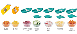 Affettatrice mandolina per patate 7 in 1 fresa per aglio decespugliatore per mandolino Picador De Verduras Rallador affettatrice di verdure per insalata - Product Image 6