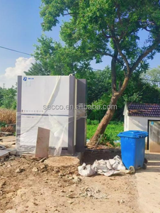 ANJ-FBAF ציוד לטיפול בשפכים עם פלק ומשאבה פלדת פחמן 10 טון קיבולת יומית לשנה אחריות - Product Image 4