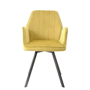 Fauteuil en cuir moderne avec un revêtement élégant pour des espaces chics - Product Image 3
