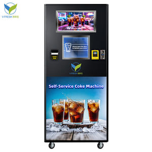 Máquina Expendedora <span class=keywords><strong>de</strong></span> Bebidas Gaseosas y Refrescos Totalmente Automática y Personalizada a Precio <span class=keywords><strong>de</strong></span> Fábrica VFresh - Product Image 2