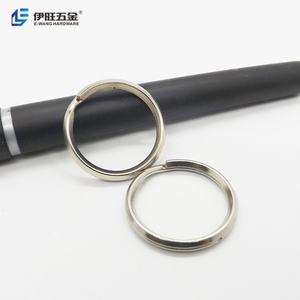 Anneau de clé fendu en argent 1,5x25MM personnalisé pour porte-clés, fourni par l'usine EWANG - Product Image 4