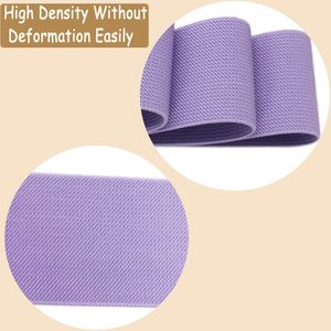 Bande élastique tissée en nylon souple de couleur noire personnalisable de 30 mm pour la ceinture de sport des chemises pour hommes - Product Image 2