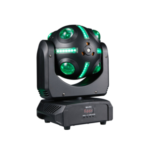Projecteurs à tête mobile Mars Beam LED RGBW avec contrôle DMX512, homologués pour l'éclairage de scène de bar et de <span class=keywords><strong>DJ</strong></span> - Product Image 1