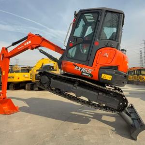 Miniexcavadora Usada Kubota KX165-5 de 6 Toneladas de Buena Calidad, Excavadora Usada Kubota KX165, KX135, KX155, Maquinaria de Construcción - Product Image 5