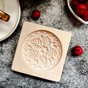 <span class=keywords><strong>Zafferano</strong></span> disegni misti stampo per biscotti in legno stampo per biscotti uovo di Pasqua coniglio riccio fiore di lampone legno strumento per biscotti - Product Image 5