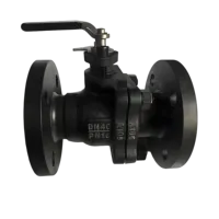 Vanne à boisseau sphérique à bride A105 150LB, en acier au carbone forgé, vanne pour applications pétrolières et gazières API 6D, OEM de haute qualité