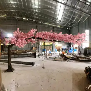 Gefälschte 4M Long Arch Kirschblüten-Baldachin bäume Große künstliche Äste oder Innenwand