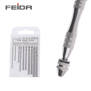 Feida <span class=keywords><strong>Mini</strong></span> <span class=keywords><strong>Punch</strong></span> khoan 0.5-3.2mm tay đấm đấm Bốn đầu óc chó mô hình công cụ đấm tay xoắn khoan tùy chỉnh - Product Image 3