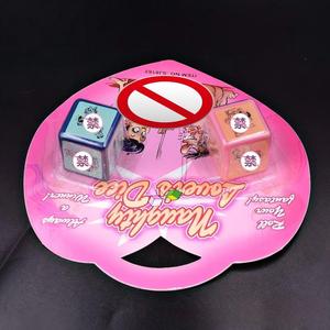 Jouets sexuels Naughty Lover, 2 pièces, jeu de <span class=keywords><strong>dés</strong></span> de position pour couples adultes, pour bar et enterrement de vie de jeune fille - Product Image 6