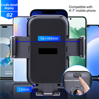 Porte universel celulaire voiture ventouse support de téléphone tableau de bord support de téléphone portable voiture téléphone portable support de bureau avec boîte paquet