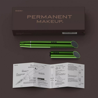 RHEIN Elektrische Draadloze PMU Pen 2.2mm Stroke Dubbele 600mAh Batterij RVS 4 Kleuren voor Wenkbrauw Lip Eyeliner Tattoo