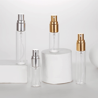 Mini flacon en verre transparent rechargeable pour vaporisateur de parfum, flacon d'échantillon vide de 2ml, 3ml, 5ml
