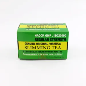 排毒燃烧脂肪适合茶草药自有品牌绿茶盒