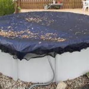 Couverture de piscine en filet premium avec bords renforcés et œillets robustes pour protéger votre piscine des feuilles et des brindilles tombantes - Product Image 5