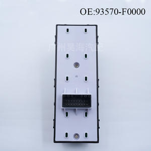 Interrupteurs de lève-vitres ABS 93570-F0000 pour Hyundai ELANTRA 2017-2020, haute spécification, état neuf, tension 12V - Product Image 4