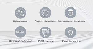 แหล่งจ่ายไฟฟ้ากระแสตรงแบบเชิงเส้นที่ตั้งโปรแกรมได้ MATRIX ความแม่นยำสูง 900W-1200W พร้อมหน้าจอแสดงผล 5 หลัก ความละเอียด 1mV 1mA รองรับ SENSE RS232 สำหรับใช้งานในอุตสาหกรรม - Product Image 5