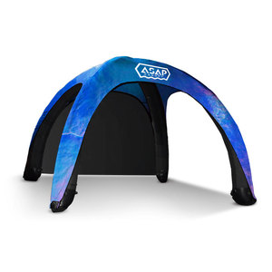 Personas al aire libre inflable de doble capa impermeable tiendas de campaña fácil de instalar con <span class=keywords><strong>material</strong></span> de PVC - Product Image 1