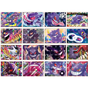 Porte-clés de dessin animé PY Pokemoned Pikachu et ses amis, cartes Pokemoned personnalisées en cristal, fournisseur de personnages, jeu de société - Product Image 6