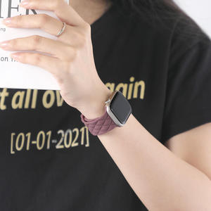 สายนาฬิกาซิลิโคนขายส่งจากโรงงานสำหรับ Apple Watch S10 11 46 มม. Ultra 49 มม. SE 44 มม. 42 มม. 38 มม. สายนาฬิกาคุณภาพสูง - Product Image 4