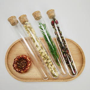 Reagenzglas aus Klarem PS-Kunststoff mit Korken in Verschiedenen Größen - Product Image 3