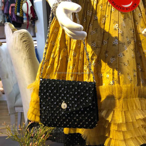 Vestido de algodón estampado con bolsa y gafas, vestido de bebé con monedero - Product Image 5