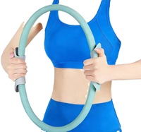 Ensemble de ballons de yoga et de pilates de haute qualité, anneau de pilates, kit d'accessoires de fitness pour la gym, cercle magique pour le renforcement musculaire