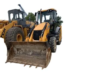 Top Used JCB 3cx/4cx backhoe loader second hand jcb 3cx/4cx mini loader support customization