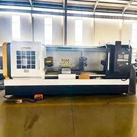 Haute précision CK6180 tour CNC à lit plat grande horizontale robuste 220V numérique pour une capacité de charge élevée