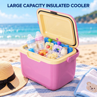 Glacière isotherme multi-usage portable pour aliments, boissons, pêche, camping, plage, voyage, stockage, couleur personnalisée, fabricant