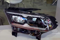 Czkoauto lumière du jour lampes de jour phares avant phare phare pour dodge durango 2021 2022 2023