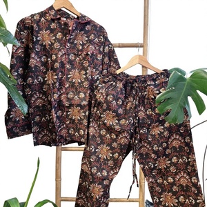 Conjunto de Pijama Térmico de Algodón de Verano de Alta Calidad para Mujer, Talla Grande, Ropa de Dormir Suave para Regalos de Novia - Product Image 1