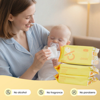 Lingettes nettoyantes pour sucettes de bébé et jouets, en tissu de bambou biodégradable, vente en gros usine, disponibles
