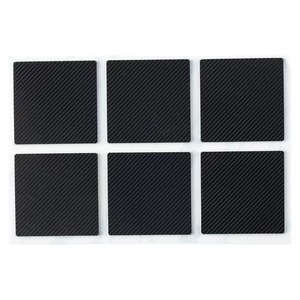 Almohadillas Antideslizantes de Goma Autoadhesivas con Textura Diagonal Ovalada Larga Personalizadas, Pies de Goma para Muebles con Absorción de Impactos Electrónicos - Product Image 4