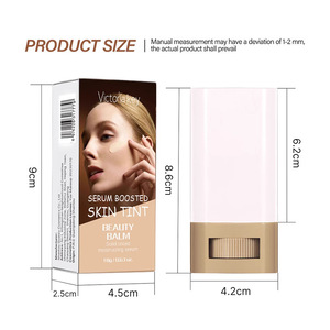 Ensemble de sticks de fond de teint fini mat pour tous les tons de peau, stick de maquillage pratique pour les voyages, couvrance modulable, <span class=keywords><strong>anticernes</strong></span> - Product Image 2