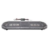 Nouvelle barre lumineuse d'avertissement LED 120 cm, balise de toit rouge, bleue, ambre, accessoire automobile