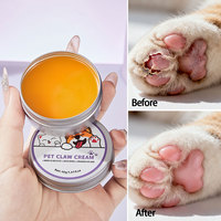 Crème pour pattes d'animaux TIANWEI 40g, baume pour pattes de chien et de chat, pour les coussinets des pieds, le nez, les coudes, hydratant, prévient les gerçures, nourrit naturellement