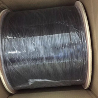 Cable de Fibra Óptica ODM 1f Core Dropcore G.657A2 para Exteriores FTTH, Cable Aéreo, Optisches Kabel, Optik GJYXCH/GJYFXCH, 1 Núcleo, 2 km