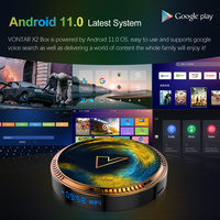 Nuevo VONTAR X2 TV BOX Quad Core Amlogic S905W2 4k HD 4gb 32gb Android 11.0 WIFI Smart Tv Box Android Box