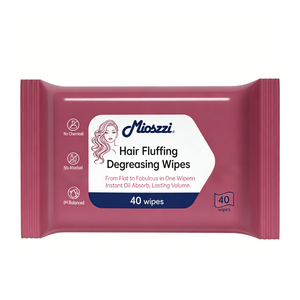 Lingettes absorbantes pour <span class=keywords><strong>cheveux</strong></span> OEM personnalisées, non tissées, <span class=keywords><strong>shampoing</strong></span> sec, contrôle du volume et de l'huile, lingettes nettoyantes, soins capillaires personnalisés - Product Image 1