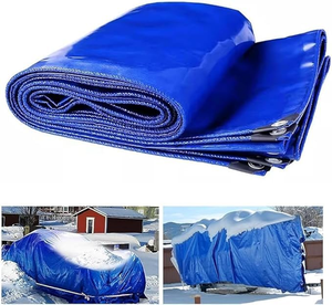 Bâche personnalisée en PEHD pour remorque de voiture, tente de bassin à poissons, bâche de protection 65GSM 8*10' – Prix - Product Image 2