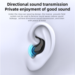 หูฟังไร้สาย T70 Mini Pea Invisible Sleep แบบซ่อนในหู นุ่มสบายสำหรับคน<span class=keywords><strong>นอน</strong></span>ตะแคง ตัดเสียงรบกวน ไมโครโฟนบลูทูธ สำหรับการนอนหลับ - Product Image 6