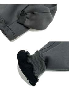 Ruyi เสื้อฮู้ดมีซิปสำหรับผู้ชายเสื้อฮู้ดโอเวอร์ไซส์ซิปรูดซิปรูดไซส์ใหญ่พิเศษออกแบบได้ตามที่ต้องการ - Product Image 6