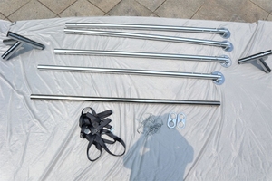 Aerial Sik Rig Yoga Swing <strong>Frame</strong> Stainless Steel Stand Height Adjustable Support <strong>Frames</strong> <strong>for</strong> Yoga <strong>Hammock</strong> Silks Hoop - Product Image 6